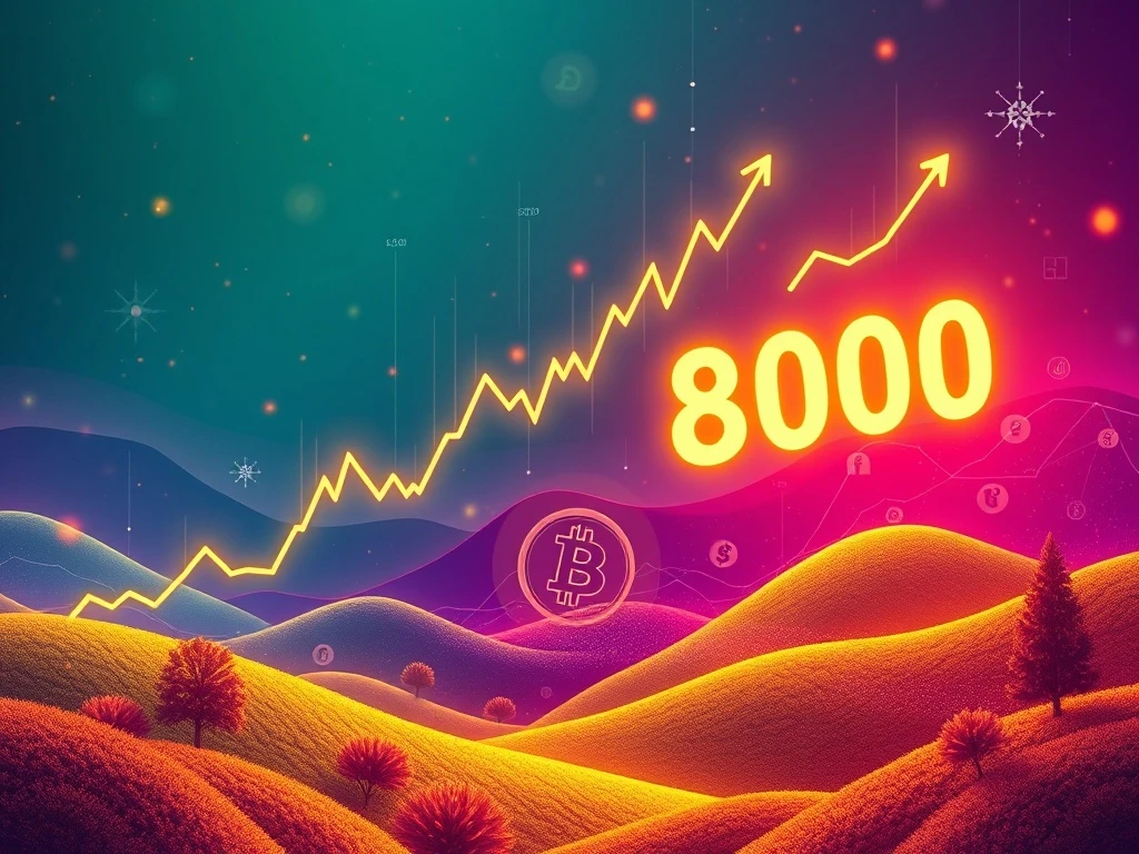 A chart showing the explosive BNB price surge to $800, indicating a potential Altcoin Season in the crypto market.