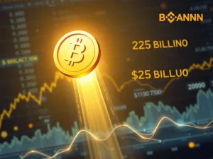A graphic showing BNB price surging amidst high Binance trading volume, reflecting altcoin market strength.