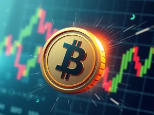 BOME cryptocurrency token with a volatile price chart background