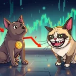 BONK and Troller Cat meme coins in a volatile crypto market