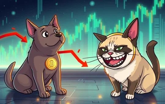 BONK and Troller Cat meme coins in a volatile crypto market