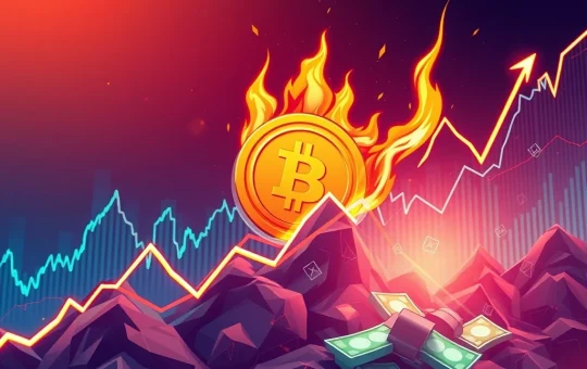 Chart showing volatile BONK price movements, reflecting the impact of a token burn and large transfer on Solana network.