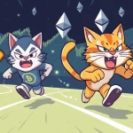 Brett and Troller Cat meme coins competing in the cryptocurrency market