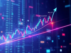 BTCUSDT price chart showing bullish breakout and key resistance levels