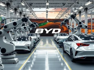 BYD Pakistan's new EV assembly plant ignites local market, symbolizing a revolutionary shift for electric vehicles.