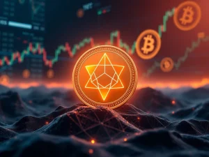 Cardano ADA coin glowing with optimism as ETF approval odds rise