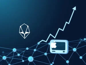 A digital chart showing Cardano ADA price movements, indicating a recent dip and a potential rebound, reflecting current market analysis.
