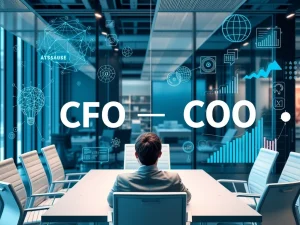 CFO transitioning to COO role with AI-driven strategic and operational shifts
