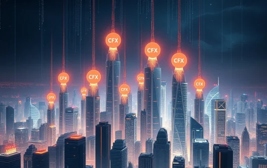 CFX token's explosive growth amid blockchain adoption and partnerships
