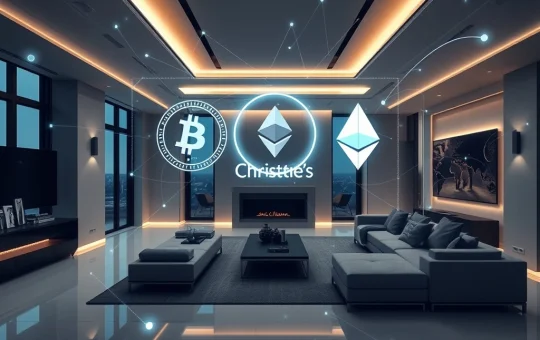 Christie's new crypto real estate team facilitating secure, private luxury property transactions with blockchain.