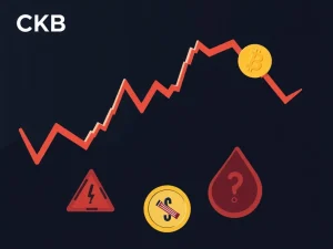 CKB token price crashing amid regulatory scrutiny and market volatility