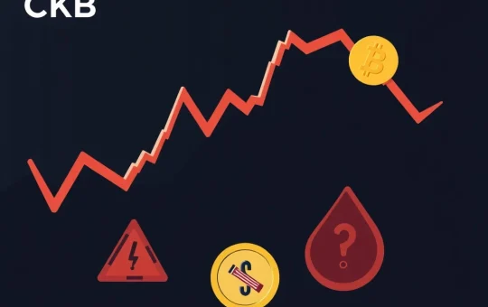 CKB token price crashing amid regulatory scrutiny and market volatility