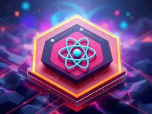 Diagram illustrating the layered structure of Clean Architecture applied to React development, emphasizing scalable apps.