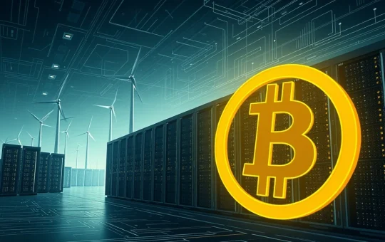 CleanSpark's innovative approach to Bitcoin mining, powered by sustainable renewable energy and enhanced by AI efficiency.