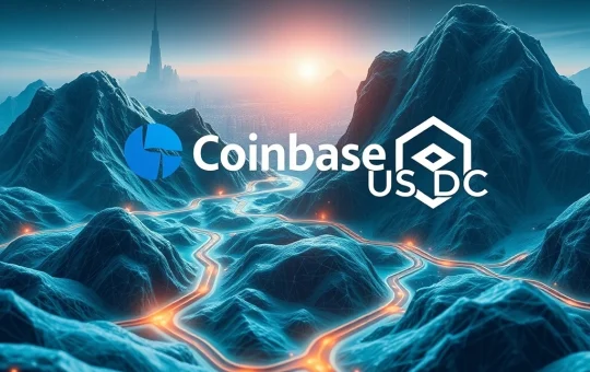 Coinbase Q1 2025 revenue growth from USDC partnership