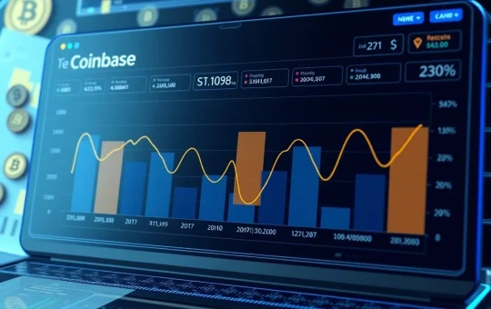 Coinbase Q2 revenue decline amid crypto market volatility