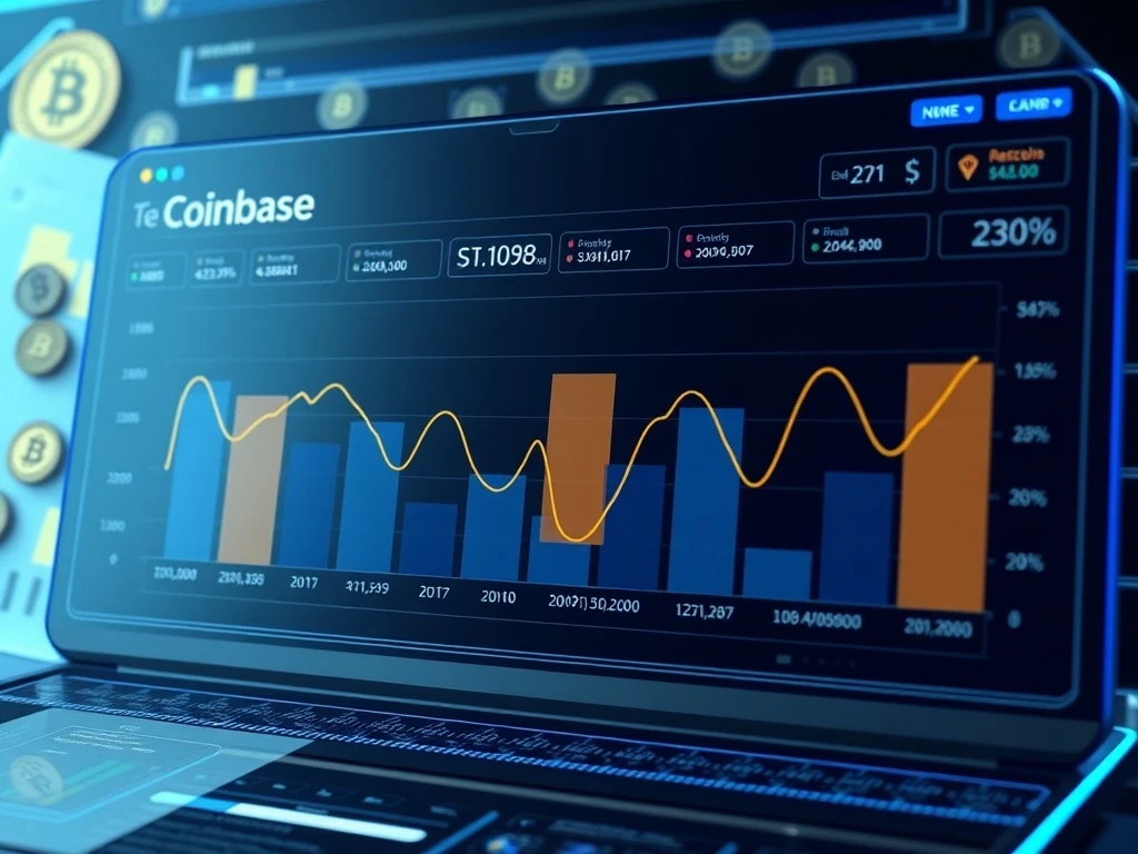 Coinbase Q2 revenue decline amid crypto market volatility