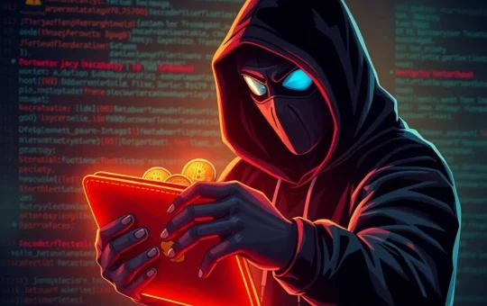 Hacker stealing cryptocurrency in CoinDCX cyber heist