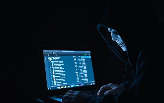 Hacker stealing cryptocurrency from CoinDCX exchange in a cyber attack