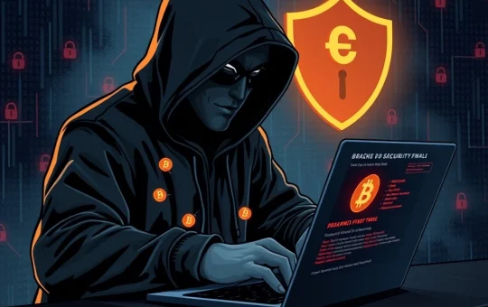 CoinDCX hack illustration showing a cyberattack on a cryptocurrency exchange