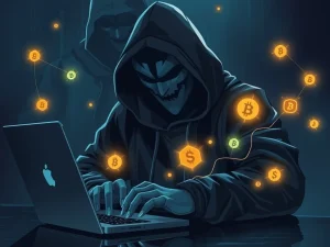 Hacker exploiting CoinDCX in a social engineering attack