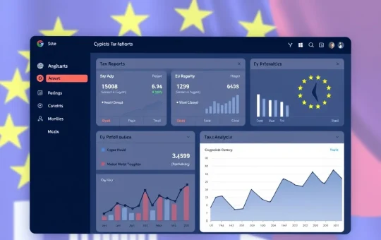 CoinTracking dashboard for EU crypto tax compliance and portfolio management