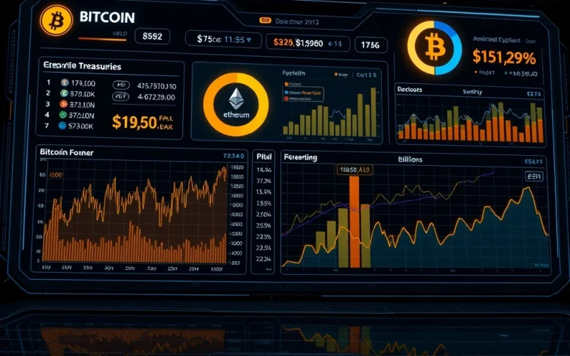 Corporate treasuries investing billions in Bitcoin and Ethereum