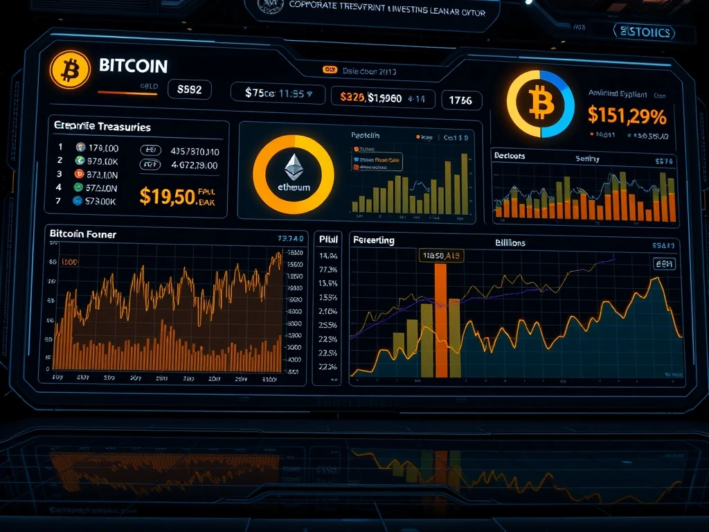 Corporate treasuries investing billions in Bitcoin and Ethereum