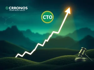 Explosive Crypto News: Cronos CRO Surges 40% After Trump Media Group Deal