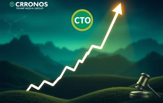Explosive Crypto News: Cronos CRO Surges 40% After Trump Media Group Deal