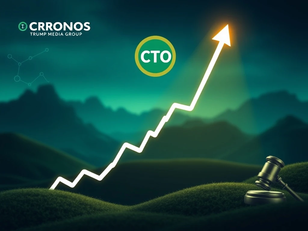 Explosive Crypto News: Cronos CRO Surges 40% After Trump Media Group Deal