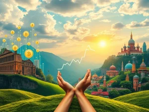 Illustrating how Crypto ETFs and Emerging Markets are driving investor diversification and global capital allocation shifts.