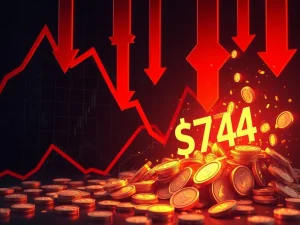 Dramatic crypto futures liquidations amid market volatility