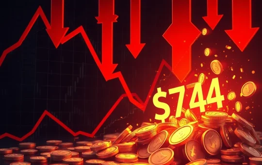 Dramatic crypto futures liquidations amid market volatility
