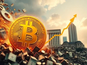 Visualizing the remarkable surge in crypto inflows, with institutional capital outperforming traditional private equity investments.