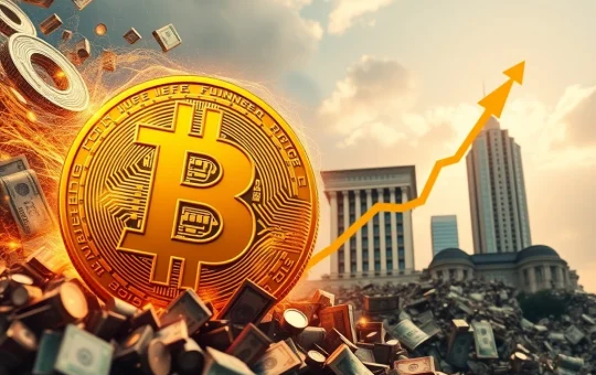 Visualizing the remarkable surge in crypto inflows, with institutional capital outperforming traditional private equity investments.