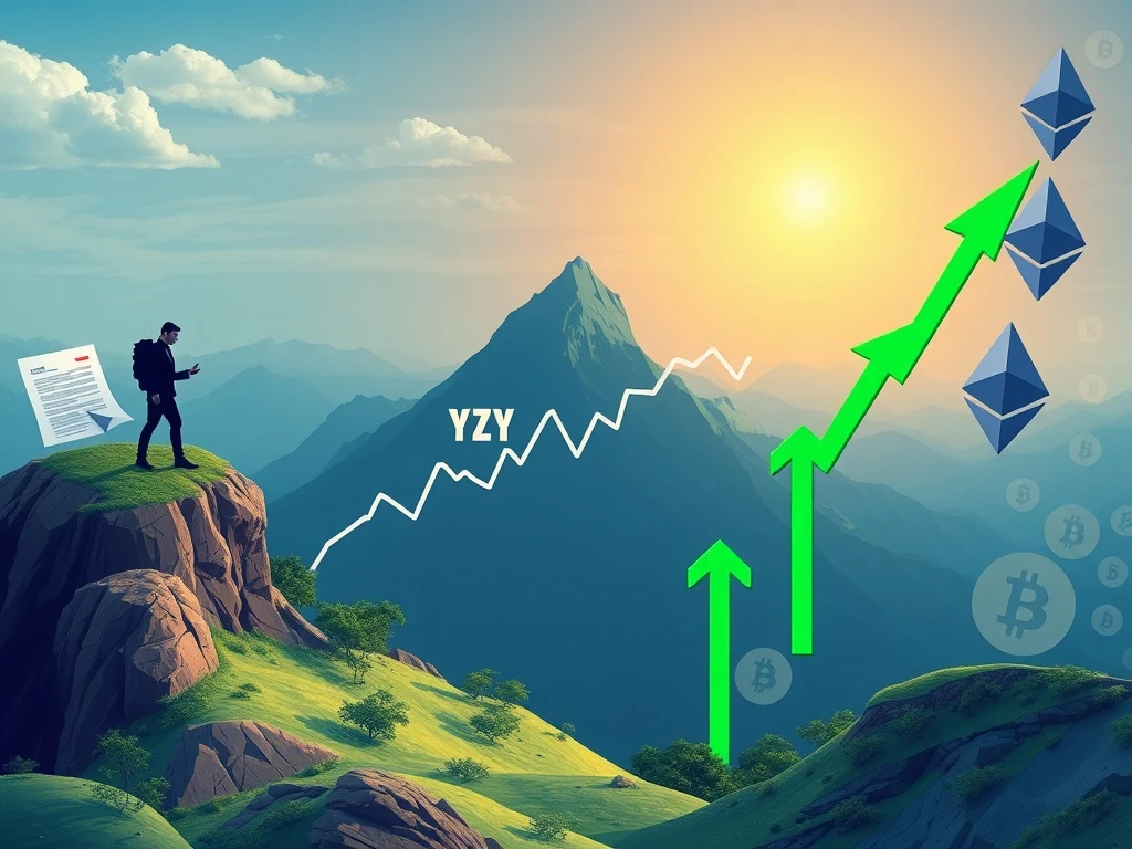 Crucial Crypto Insights: Ether ETFs Surge While Kanye West's YZY Token Collapses