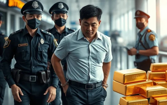 Massive Crypto Money Laundering: Korean Man Arrested in $50M Gold Scheme