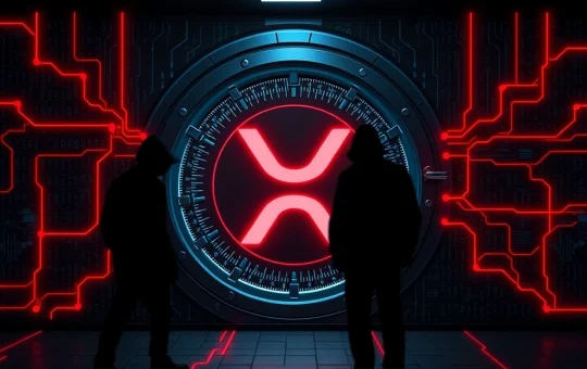 A digital representation of crypto theft, highlighting vulnerabilities in Web3 security and the urgent need for digital asset protection.