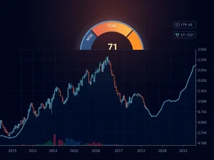 Cryptocurrency Fear and Greed Index shows investor caution at 71