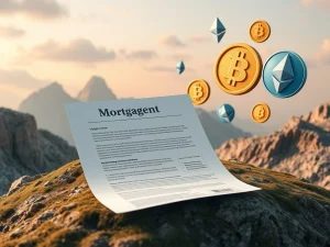 Cryptocurrency integration into mortgage and tax systems with digital assets and regulatory framework