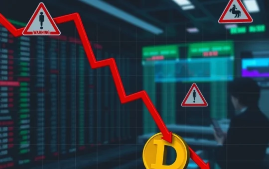 D cryptocurrency price crash amid regulatory clampdowns