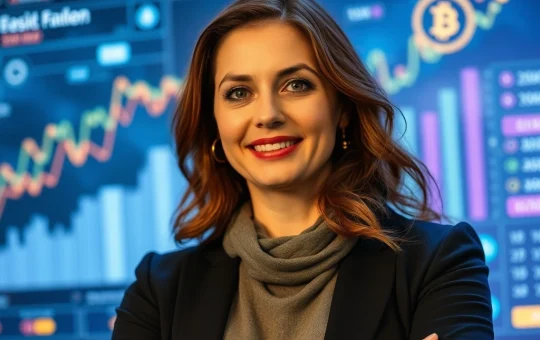 Dasha Ozden empowering women through AI-driven fintech, symbolizing her journey from debt to financial freedom.