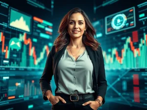Dasha Ozden empowering individuals with a passive income platform, symbolizing financial freedom after a debt crisis transformation.