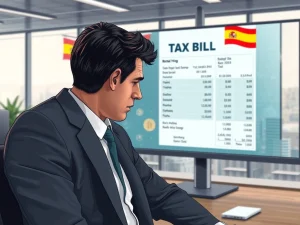 DeFi Tax Spain: Shocking $10.5M Bill Hits Crypto-Backed Loan Investor