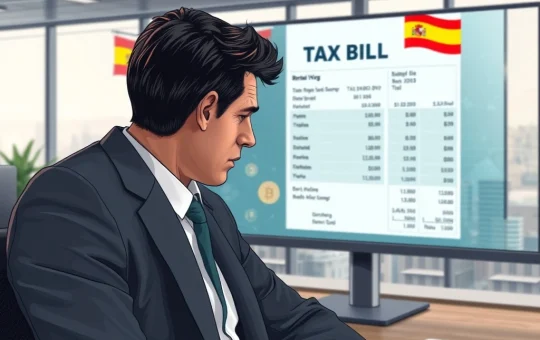 DeFi Tax Spain: Shocking $10.5M Bill Hits Crypto-Backed Loan Investor