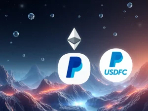 DeFi TVL growth with PayPal and USDC integration in cryptocurrency payments
