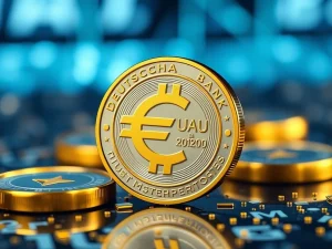 EURAU stablecoin launch by Deutsche Bank with blockchain technology