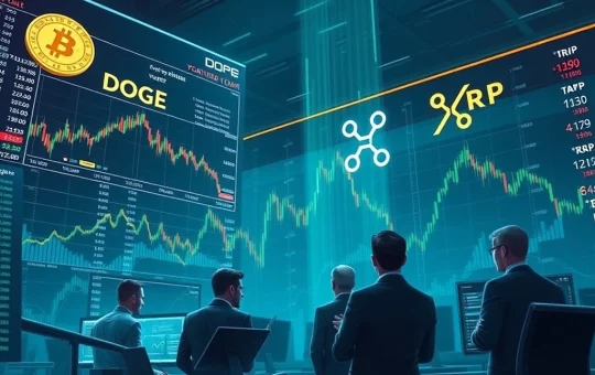 DOGE drops as institutional buyers accumulate tokens in volatile cryptocurrency market