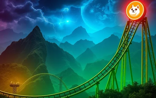 Dogecoin crash analysis showing market volatility and potential investment opportunity